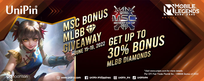 MSC Bonus MLBB Giveaway (PH)